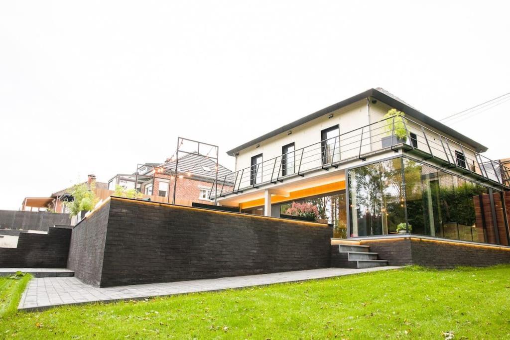 Buenas Noches Villa Standing Piscine & Wellness Boncelles Exterior photo